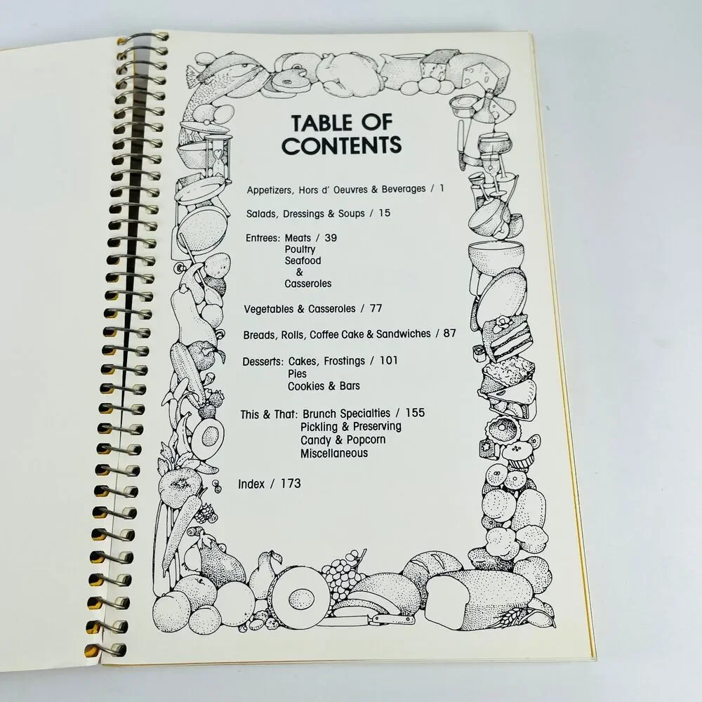 Cook Book 1985 Midlands Community Hospital Recipes Spiral Papillion NE Omaha